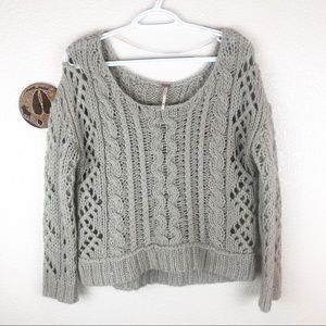 🍄Free People chunky sweater